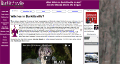 Desktop Screenshot of burkittsville.com